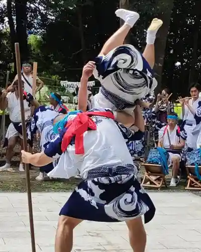 諏訪八幡神社のお祭り
