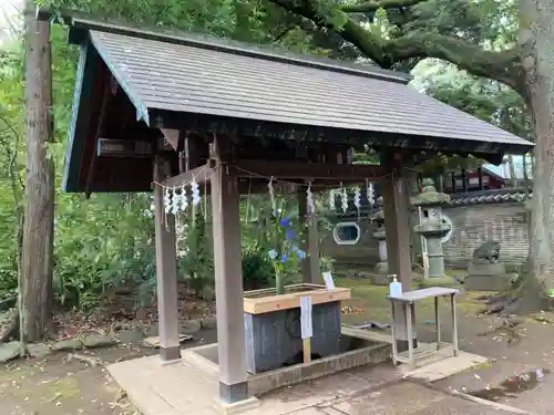 赤坂氷川神社の手水