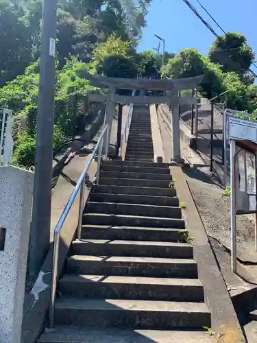 浅間神社の鳥居