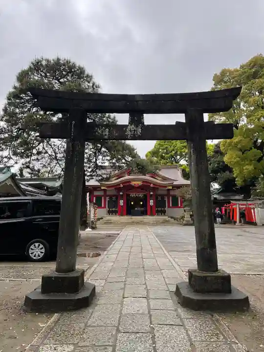 品川神社の鳥居