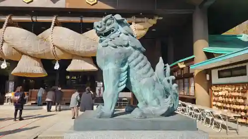 常陸国出雲大社の狛犬