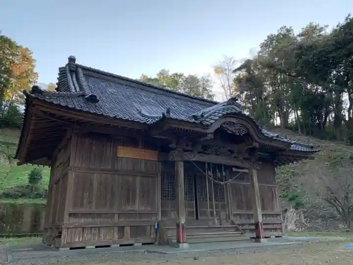 諏訪神社の本殿・本堂