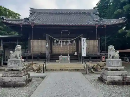 諏訪社の本殿・本堂