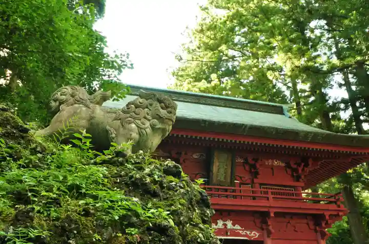 富士山東口本宮 冨士浅間神社の狛犬