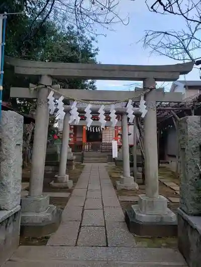 藤神稲荷神社の鳥居