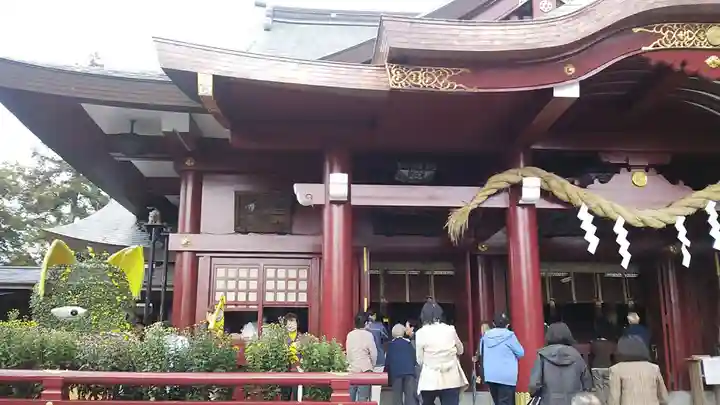 笠間稲荷神社の本殿・本堂