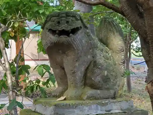 赤井川神社の狛犬