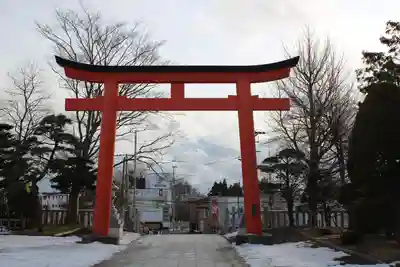 湯倉神社の鳥居