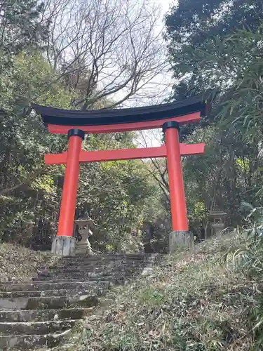 大尾神社の鳥居