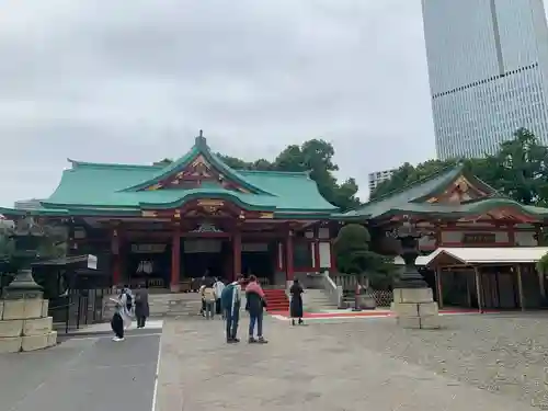 日枝神社の本殿・本堂
