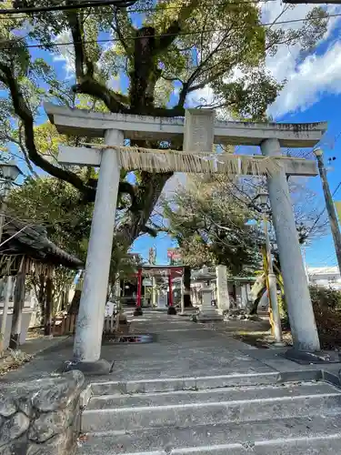 稲荷神社の鳥居