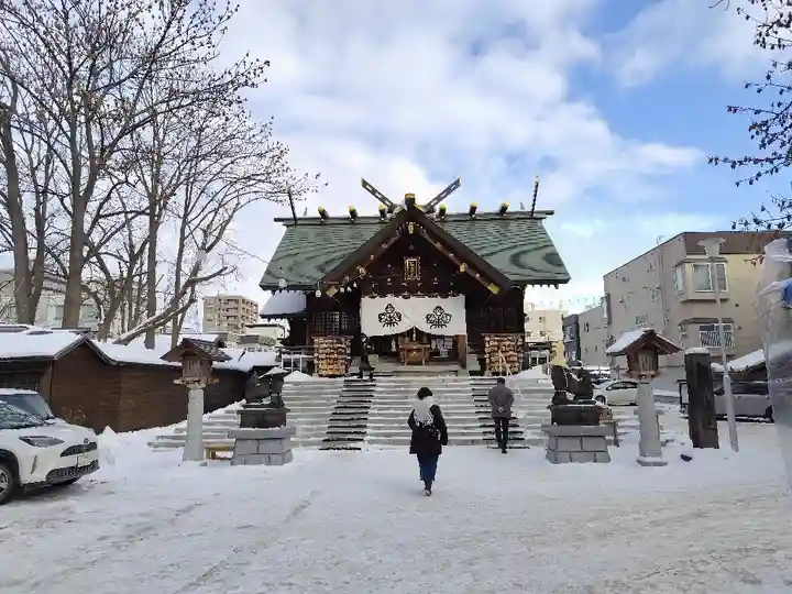 札幌諏訪神社の本殿・本堂