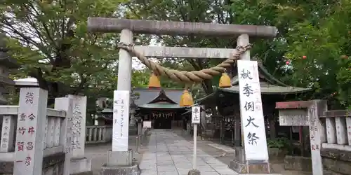 高城神社の鳥居