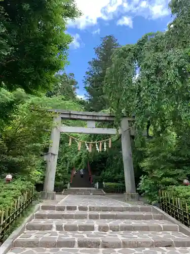 大崎八幡宮の鳥居