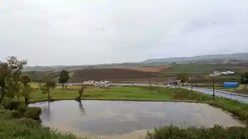 新城神社の周辺