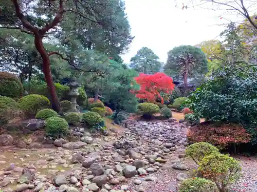 岩槻久伊豆神社の庭園