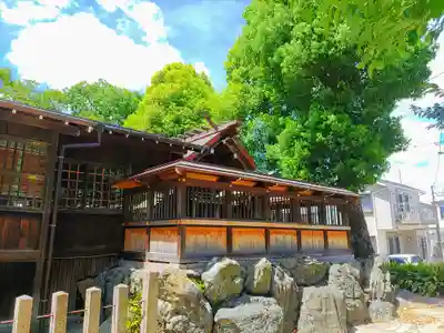 長良八劔社の本殿・本堂