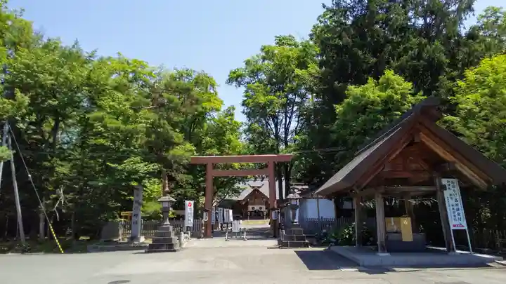 旭川神社の手水舎