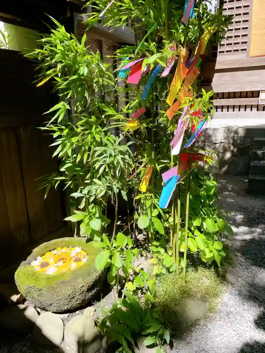 菅生神社の手水舎