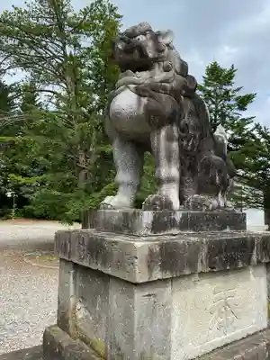 鹿追神社の狛犬