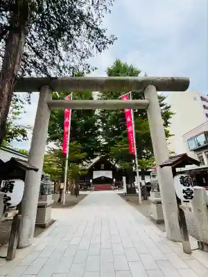 北海道神宮頓宮の鳥居