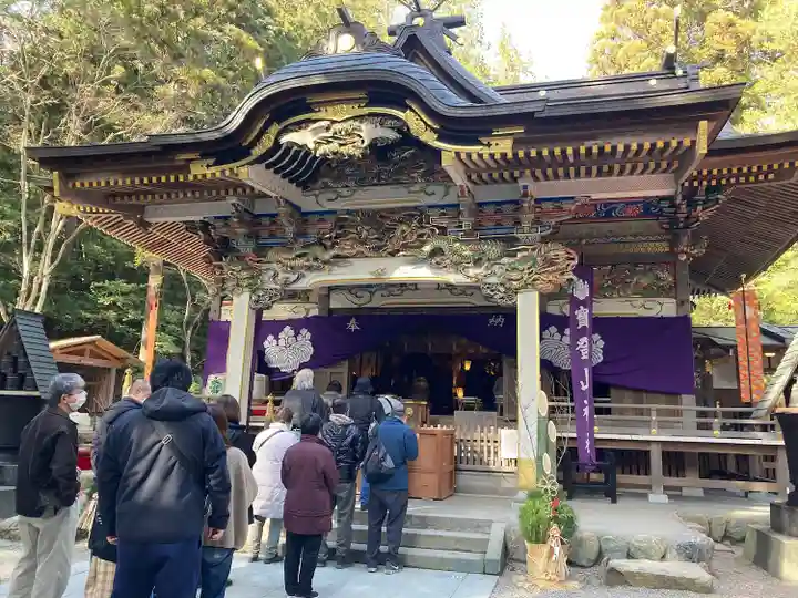 宝登山神社の本殿・本堂