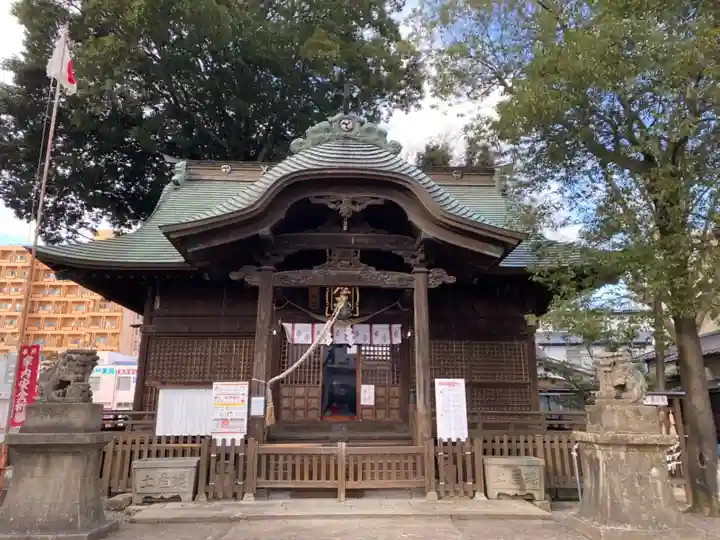 阿邪訶根神社の本殿・本堂