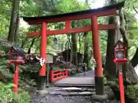 貴船神社奥宮の鳥居
