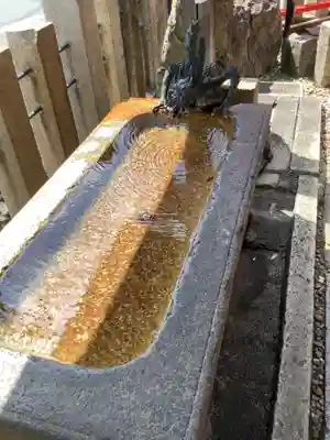 北野神社(大須)の手水舎