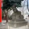 花園神社の狛犬