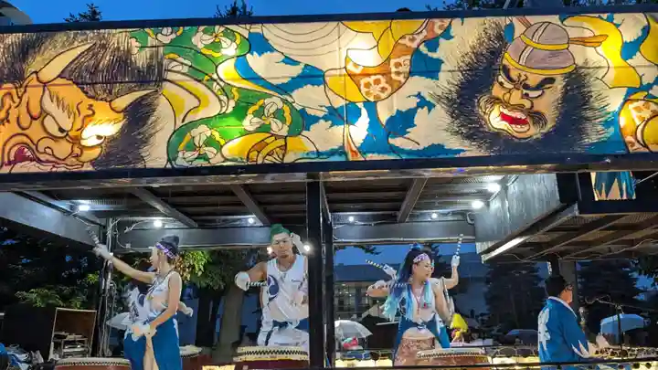 永山神社のお祭り