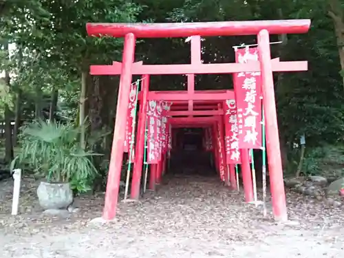 太部古天神社の鳥居