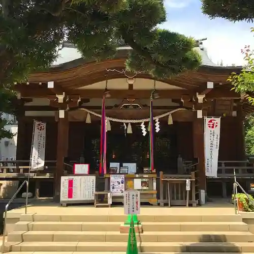 鳩森八幡神社の本殿・本堂