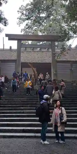 伊勢神宮内宮（皇大神宮）の鳥居