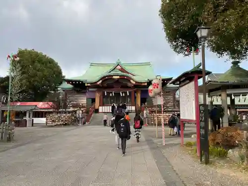 亀戸天神社の本殿・本堂