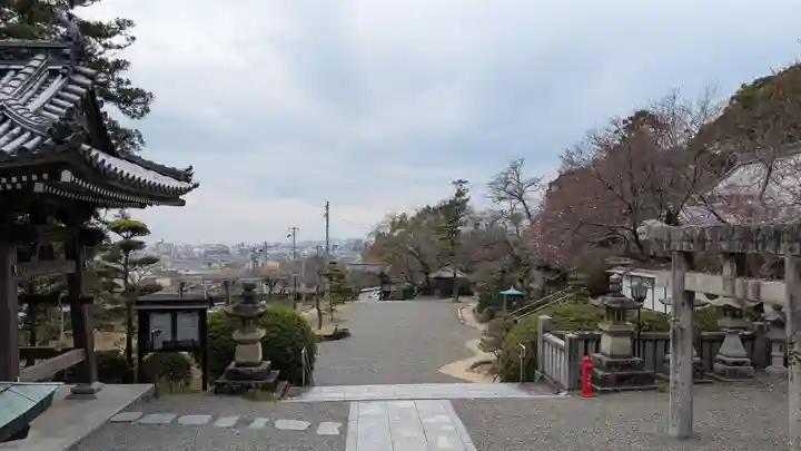 繁多寺の景色