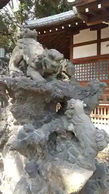 平塚神社の狛犬