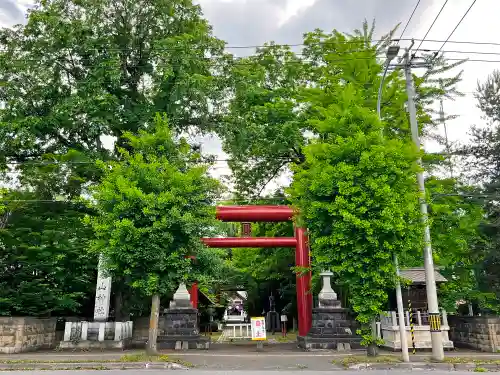 永山神社の鳥居