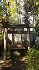 三囲神社の鳥居