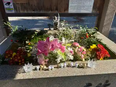 新川神社の手水舎