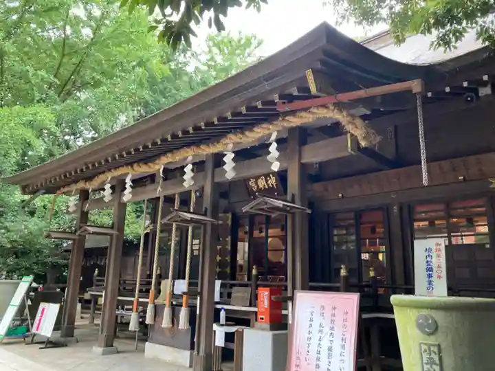 小平神明宮の本殿・本堂