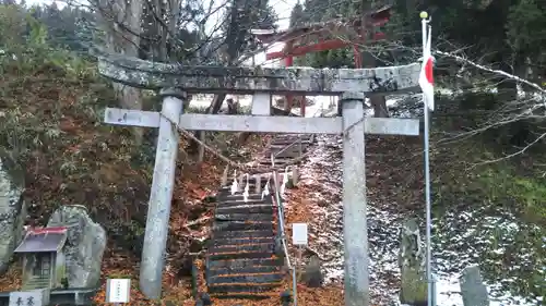 戸隠神社の鳥居