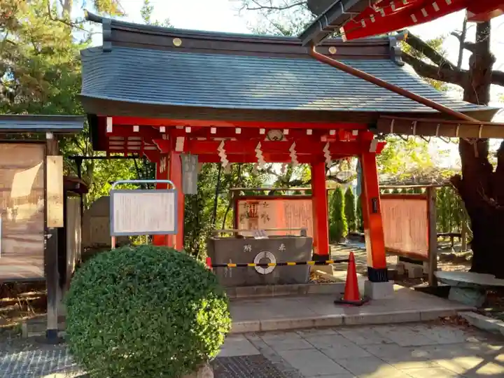 東伏見稲荷神社の手水舎