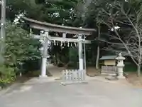 雷神社の鳥居