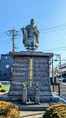 法華経寺の像
