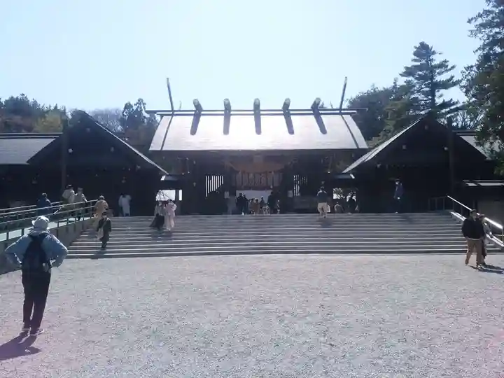 北海道神宮の本殿・本堂