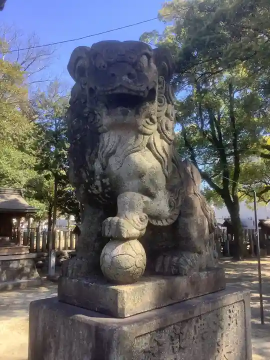 熱田神社(養父熱田神社)の狛犬