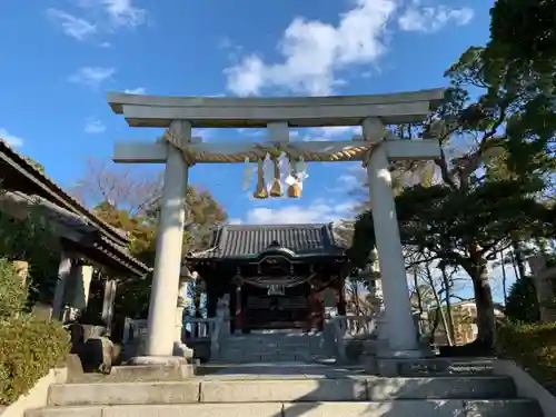 御靈神社の鳥居