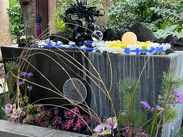 法輪寺の手水舎