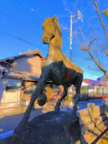 神明社（土田）の狛犬